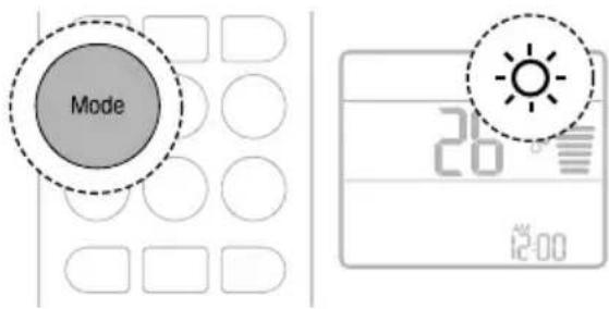 LG AC09BK - Heizbetrieb (bei einigen Modellen) - 1