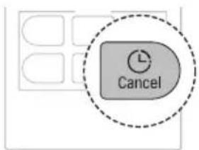 LG AC09BK - Taimeri sätete tühistamine - 1
