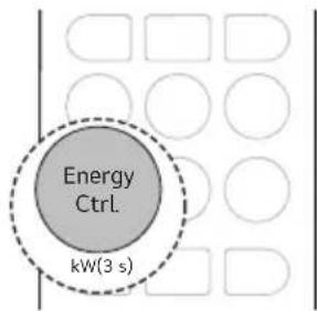 LG AC09BK - Het huidige energieverbruik weergeven - 1