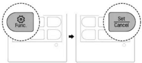 LG AC09BK - Erifunktsioonide seadistamine - 1