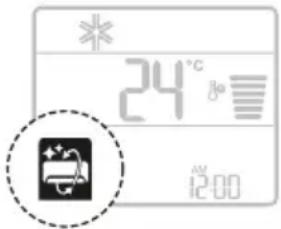 LG AC09BK - Funció de neteja automàtica (en alguns models) - 1