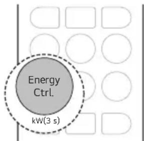 LG AC09BK - Prikaži trenutnu potrošnju energije - 1