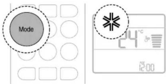LG AC09BK - Modalità di raffreddamento - 1