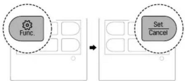 LG AC09BK - Cancelling the Special Functions - 1