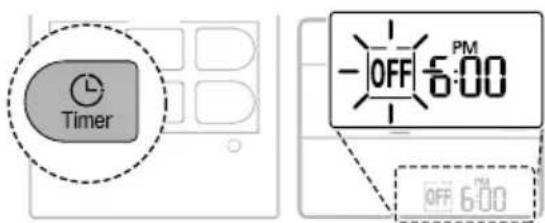 LG AC09BK - Išjungimo laikmačio atšaukimas - 1