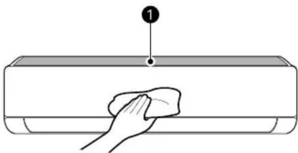 LG AC09BK - Das Gerät reinigen - 1