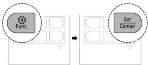 LG AC09BK - Annullamento delle funzioni speciali - 1