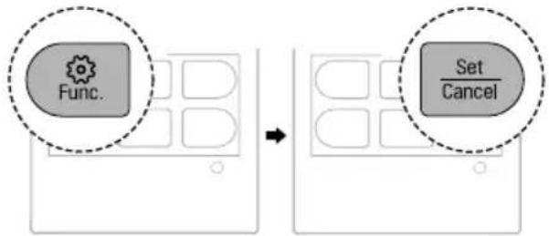 LG AC09BK - Specialiųjų funkcijų nustatymas - 1