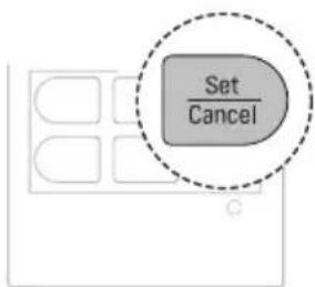 LG AC09BK - Annullamento del Timer accensione - 2