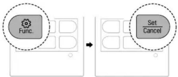 LG AC09BK - Setting the Special Functions - 1
