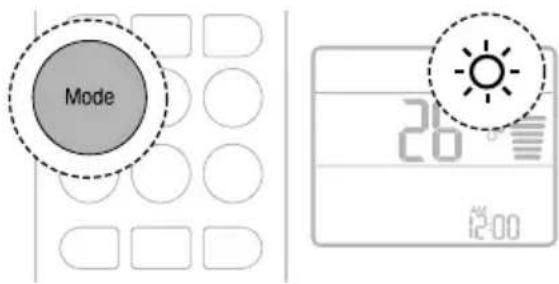 LG AC09BK - Mode de calefacció (en alguns models) - 1