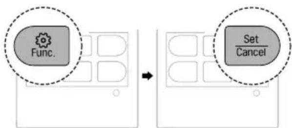 LG AC09BK - Cancelamento de funções especiais - 1