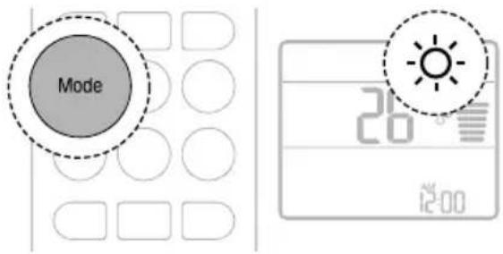 LG AC09BK - Mode chauffage (disponible seulement sur certains modèles) - 1
