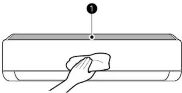 LG AC09BK - Pulizia dell'elettrodomestico - 1