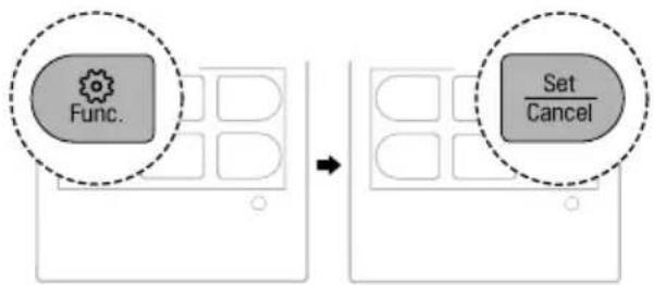 LG AC09BK - Sonderfunktionen setzen - 1