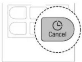 LG AC09BK - Ακύρωση της ρύθμισης του χρονοδιακόπτη - 1