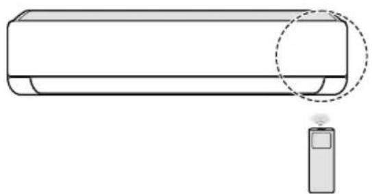 LG AC09BK - Използване на безжичното дистанционно управление - 1