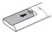 LG PC18SK - Inserir as pilhas - 1