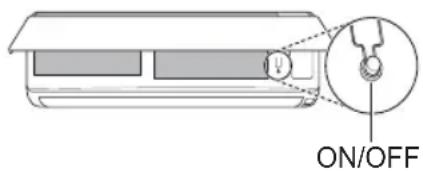 LG PC12SK - De airconditioner gebruiken zonder de afstandsbediening - 2