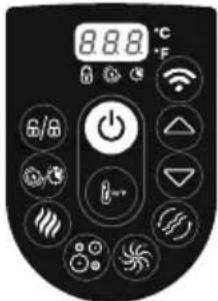 BESTWAY LayZSpa 60228 - PAINEL DE CONTROLO - 1