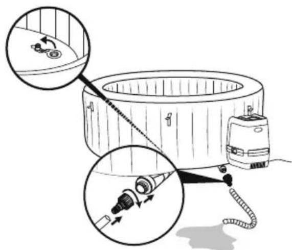 BESTWAY LayZSpa 60165 - SPECIFIKATIONER FÖR SPAVÄRMARE - 1