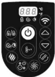 BESTWAY LayZSpa 60165 - ПАНЕЛЬ УПРАВЛЕНИЯ - 1