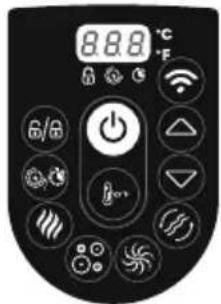 BESTWAY SaluSpa 60166 - PANEL DE CONTROL - 1
