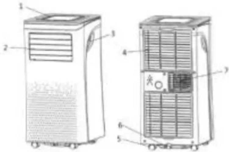 Moa A011D2G - TEILE & LAGE - 1