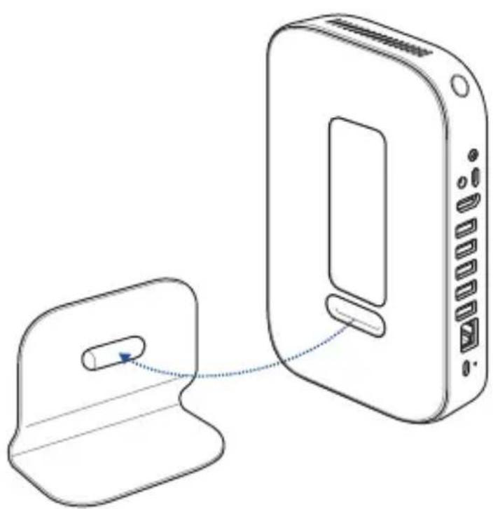 ASUS GQE15A - Using the standing mount - 2