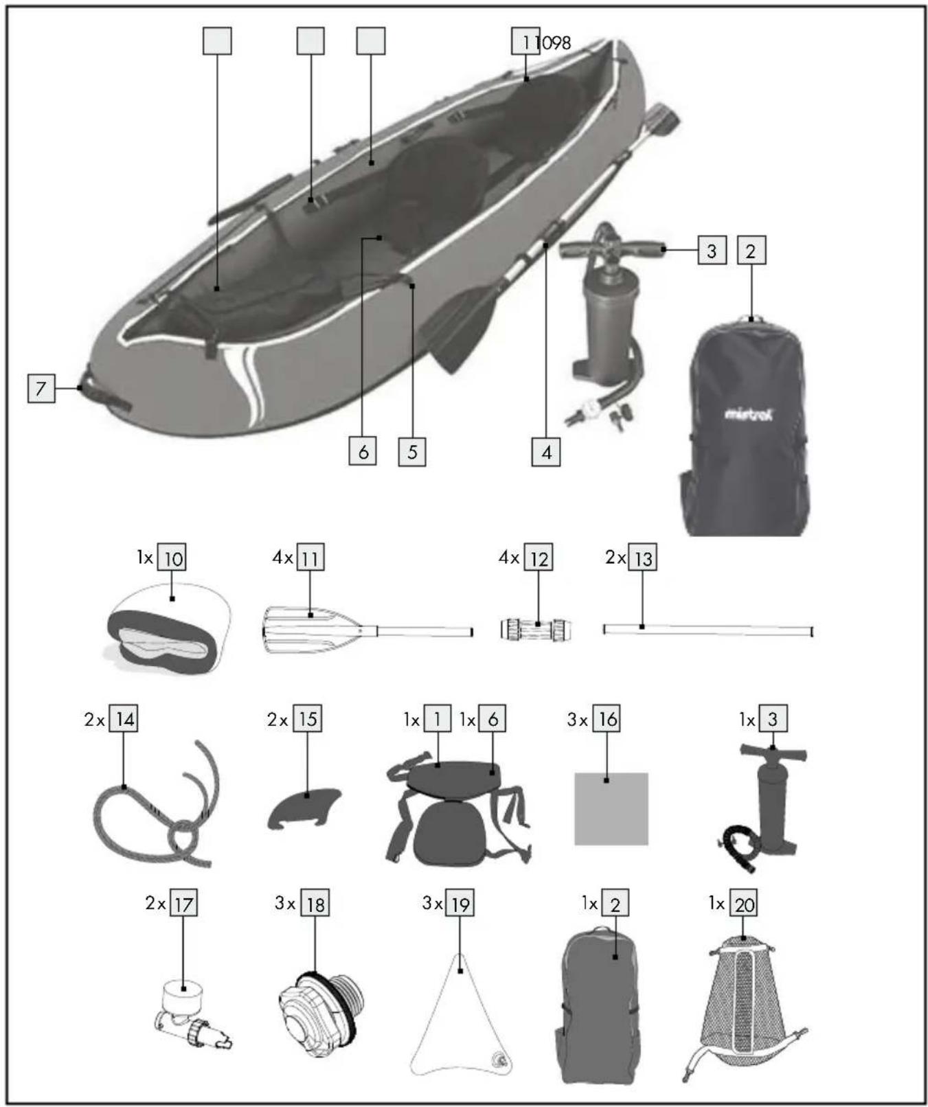 MISTRAL HG06025 - 1