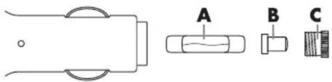 MISTRAL MSP 12 A1 - Changing the fuse - 1