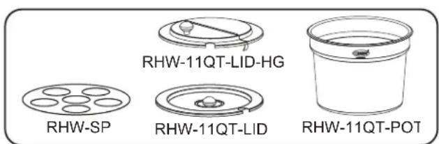 Hatco RHW1 - OPTIONS AND ACCESSORIES - 1