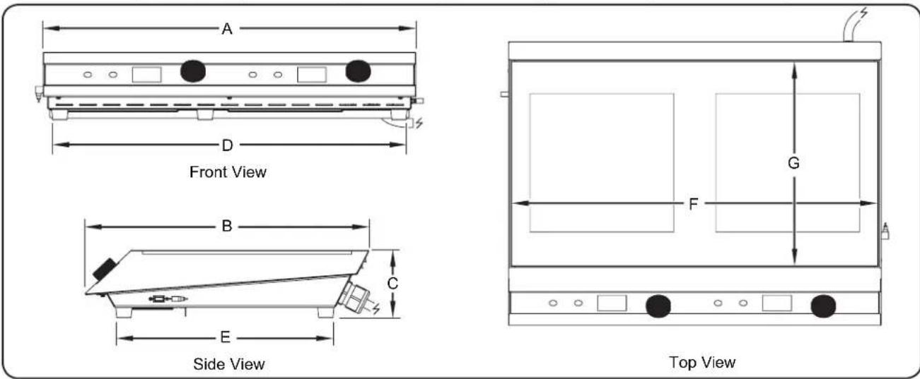 Hatco Rapide Cuisine IRNGPC2S36 - WARNING - 2