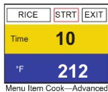 Hatco Rapide Cuisine IRNGPC2S36 - Cooking with Menu Items - 2
