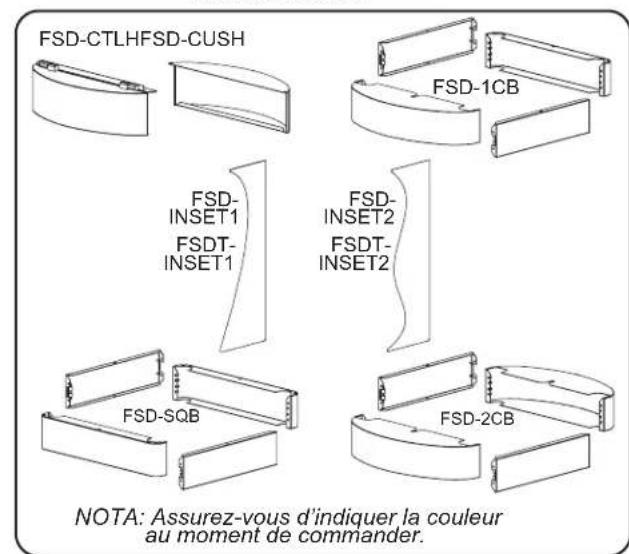 Hatco FlavRSavor FSDT1 - Kits de plinthe (necessite des pieds de 102mm [4]), non fournis) - 1