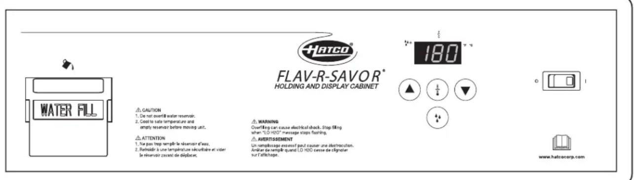 Hatco FlavRSavor FSDT1 - A VERTISSEMENT - 1