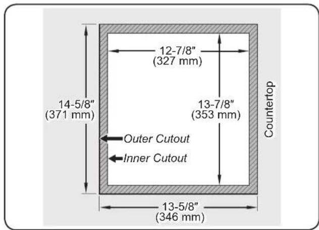 Hatco Rapide Cuisine IRNGPB136 - Flush Mount Installation - 2