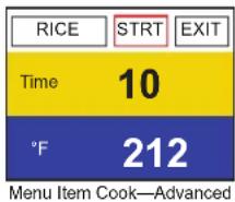 Hatco Rapide Cuisine IRNGPC2S36IA - Cooking with Menu Items - 2