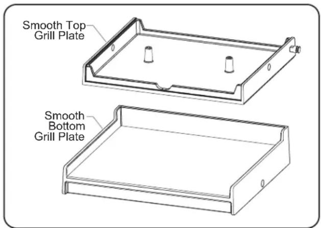 Hatco MCG20G - Smooth Grill Plates - 1