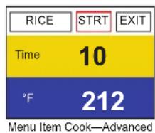 Hatco Rapide Cuisine IRNGPB224IA - Cooking with Menu Items - 2