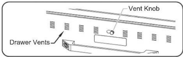 Vent Knob Drawer Vents