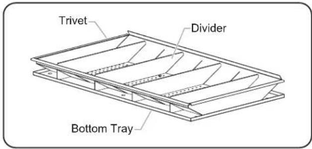 Hatco MPWS36 - Full Fry Bin Insert - 1