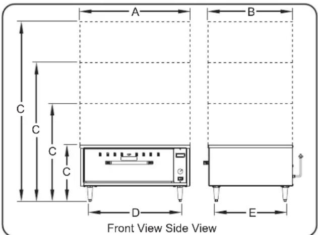 Hatco HDW3B - Food Holding Capacity - 1
