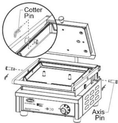 Hatco MCG10G - BURN HAZARD: Allow unit to cool before performing any cleaning, adjustments, or maintenance. - 2