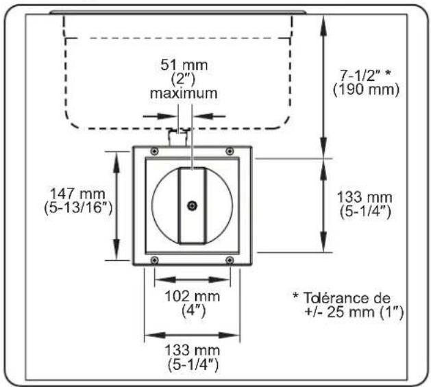 Hatco SW211QT - Poignée de vidange à distance - 1