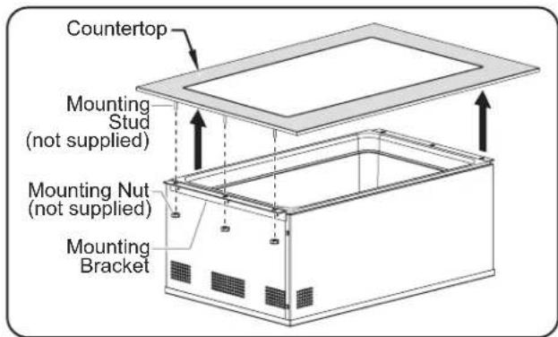 Hatco SW211QT - Mounting Bracket for Bottom Mount Units - 2