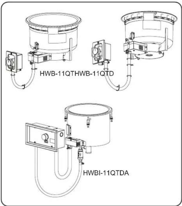 Hatco SW211QT - Modèles HWB-11QT - 1