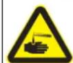 Kärcher B 50 W Bp Pack - Symboles d'avertissements - 6