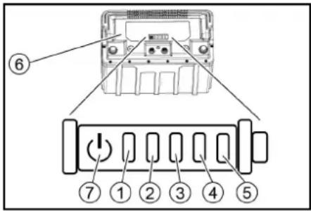 Kärcher B 50 W Bp Pack - Indicateur d'état de la batterie li-ion - 1