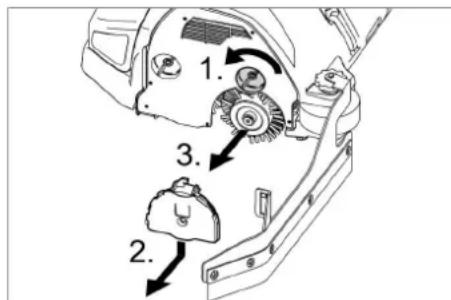 Kärcher B 95 RS Bp - Remplacement des rouleaux-brosses - 2